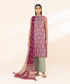 Unstitched Women's Printed Lawn Multi Two Piece Suit